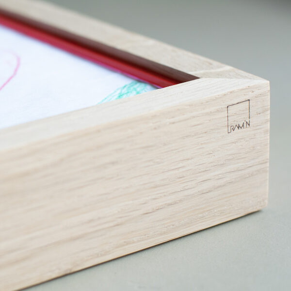 Frame in oak pink